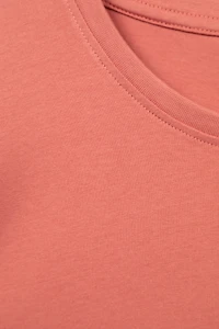 Printed Womens Mountain Bird Loose Fit T-Shirt