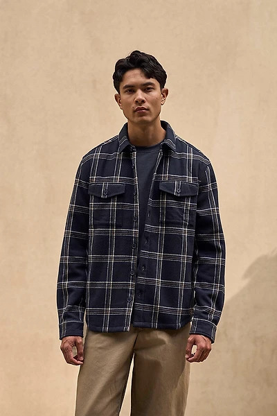Seth Mens Fleece Bonded Shacket
