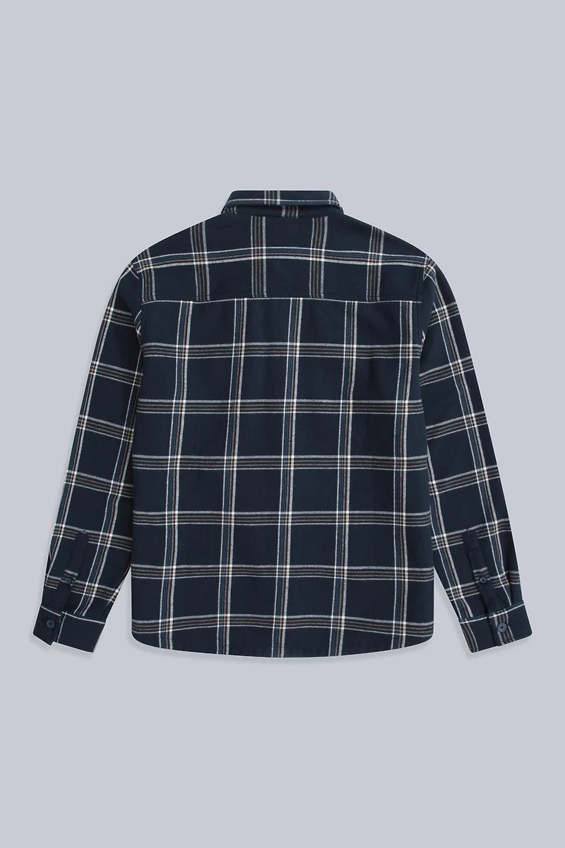 Seth Mens Fleece Bonded Shacket