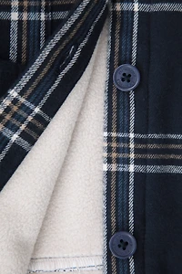 Seth Mens Fleece Bonded Shacket