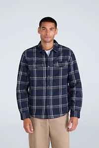 Seth Mens Fleece Bonded Shacket