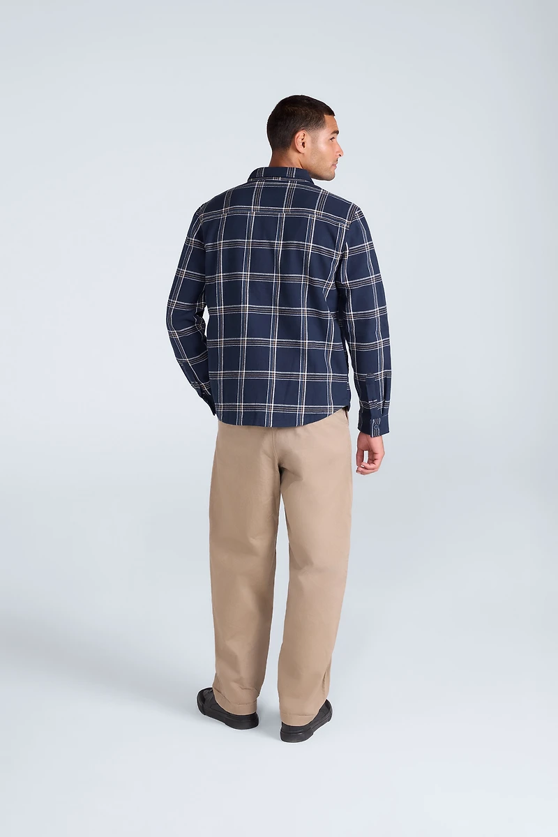 Seth Mens Fleece Bonded Shacket
