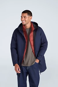 Elements Mens Longline 2.5 Layer Waterproof Jacket