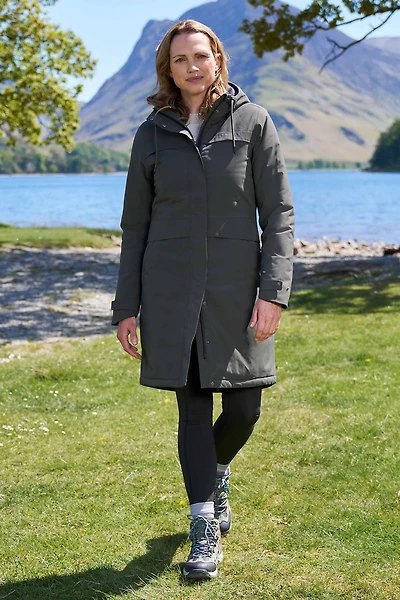 Avery Womens Long Padded Jacket