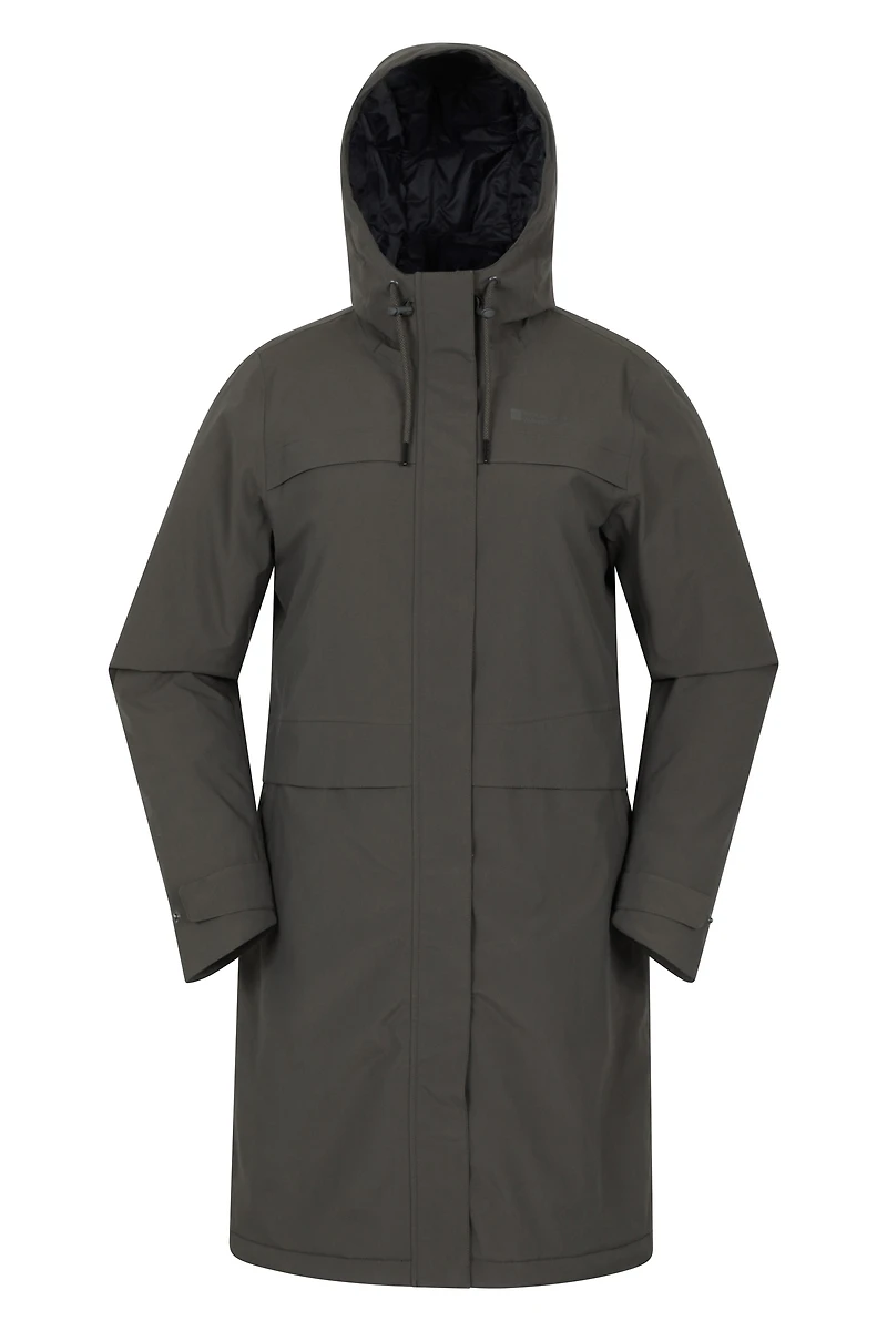 Avery Womens Long Padded Jacket