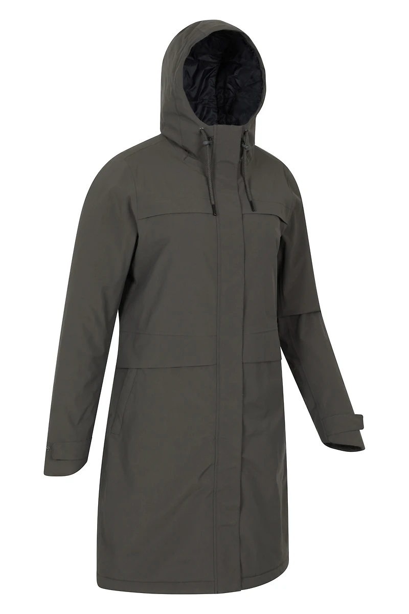 Avery Womens Long Padded Jacket