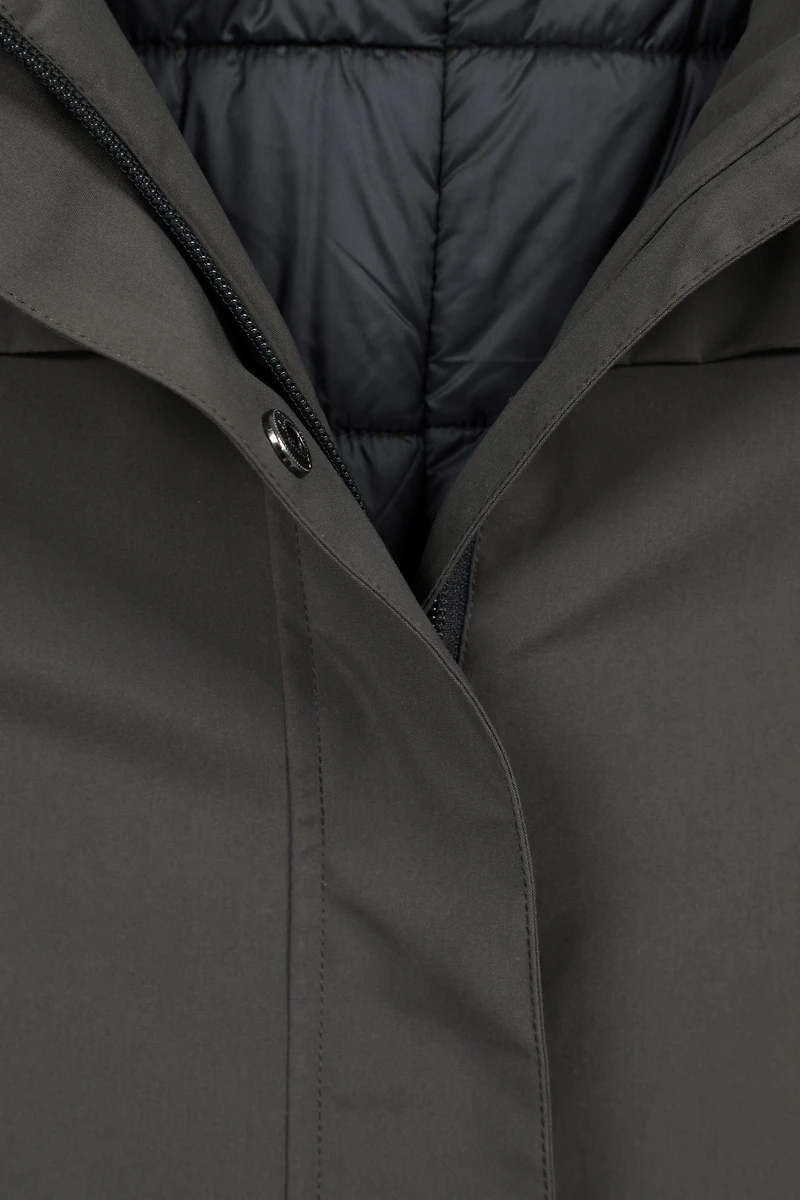 Avery Womens Long Padded Jacket