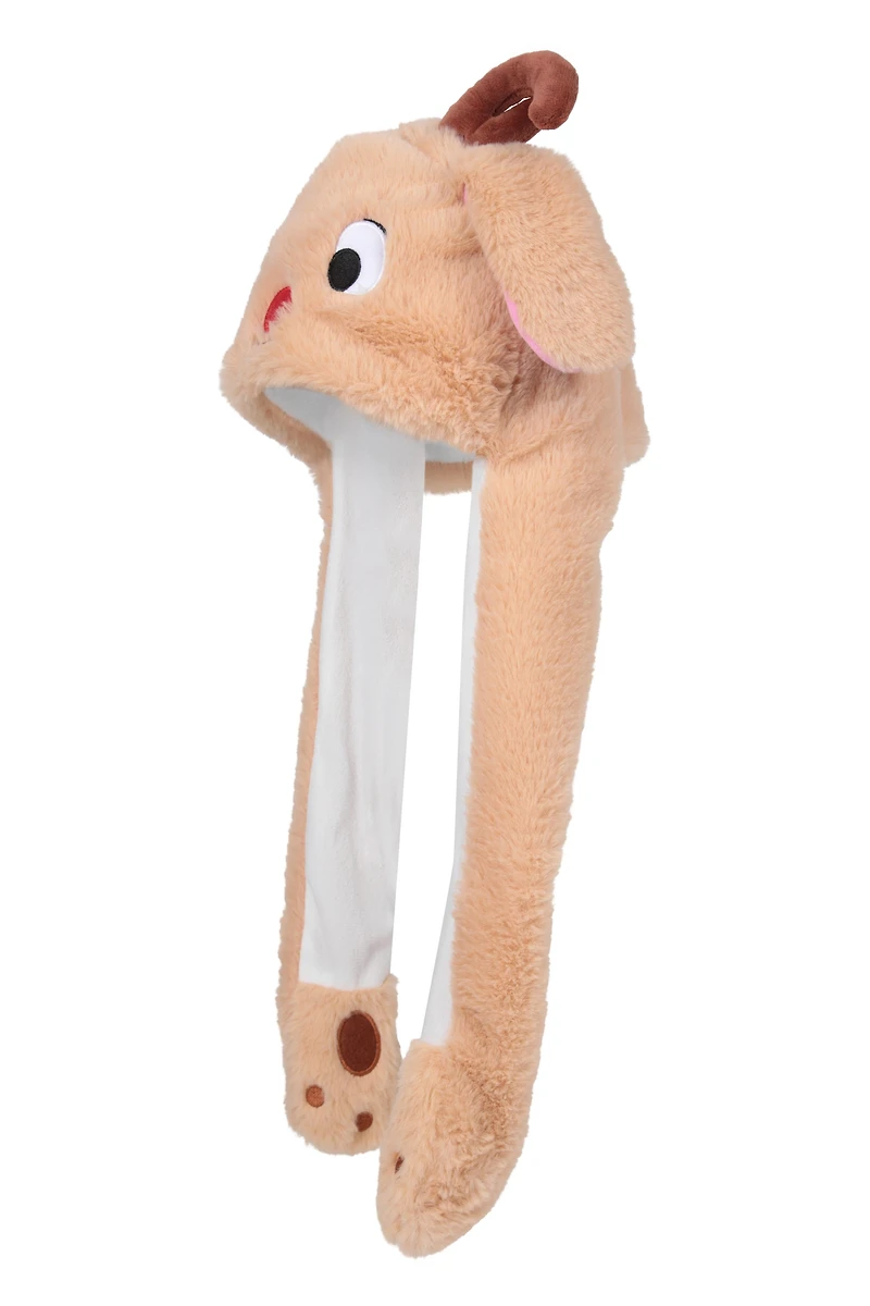 Cuddly Kids Xmas Trapper with Moveable Ears