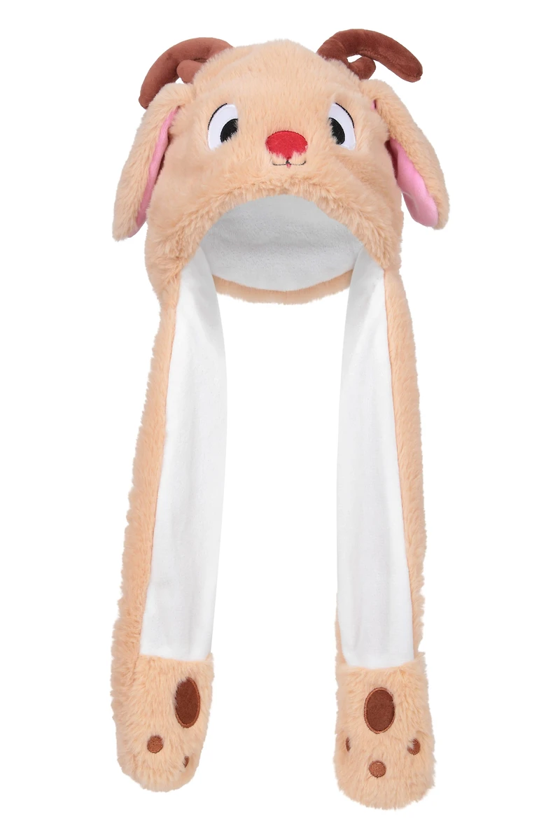 Cuddly Kids Xmas Trapper with Moveable Ears