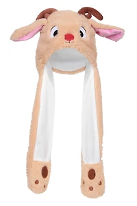 Cuddly Kids Xmas Trapper with Moveable Ears