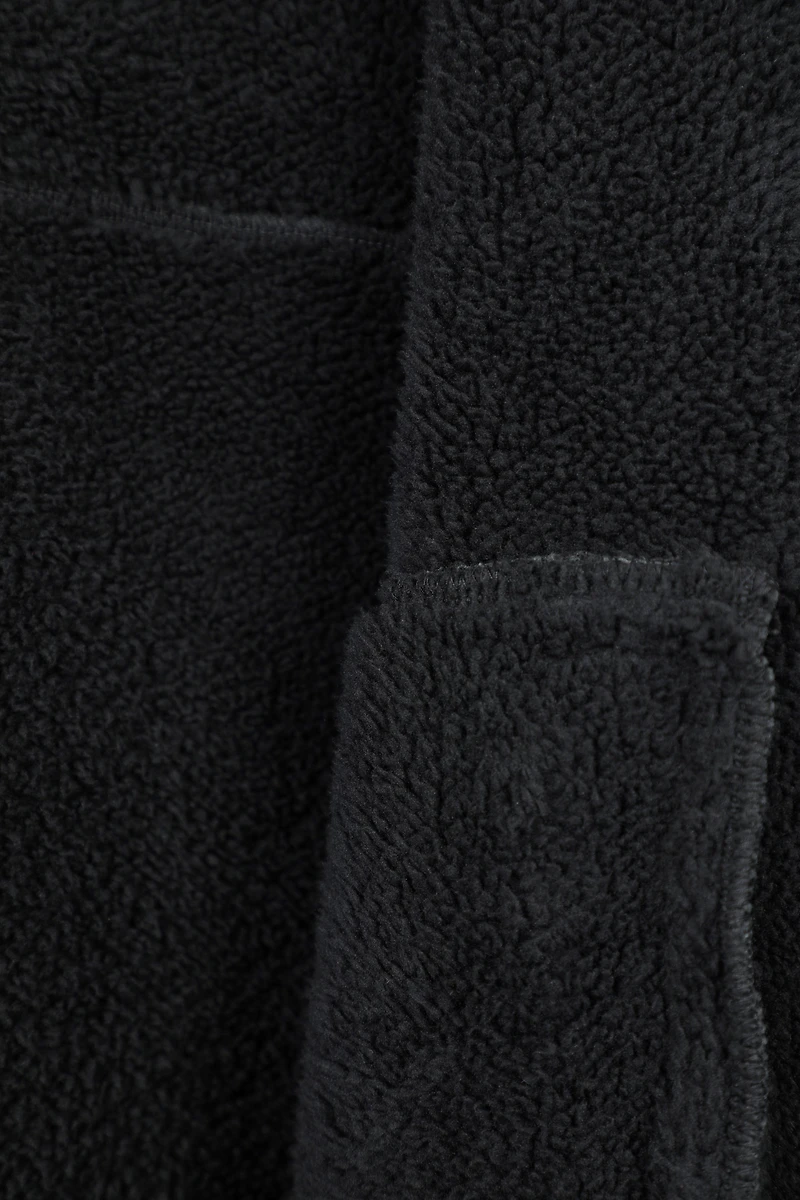 Hayfield Mens Fur Lined Full Zip Fleece