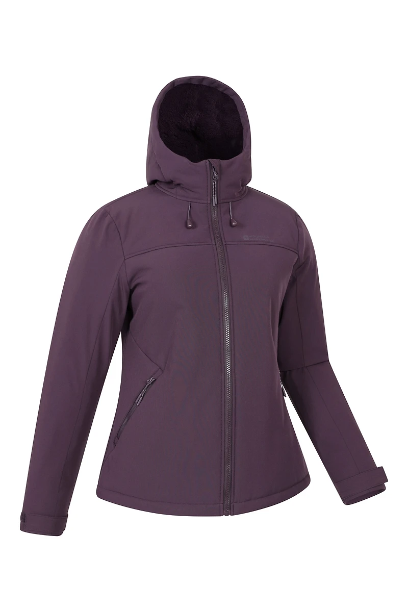 Fern Womens Fur Lined Softshell