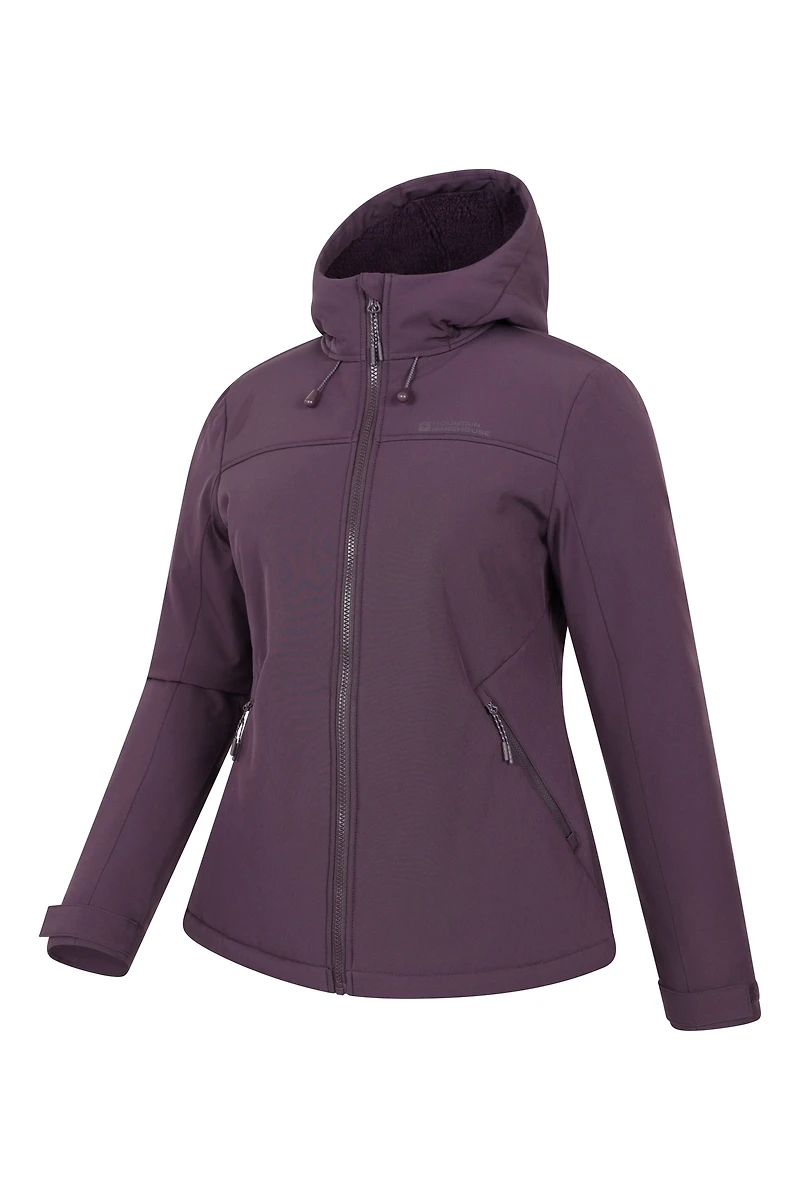 Fern Womens Fur Lined Softshell