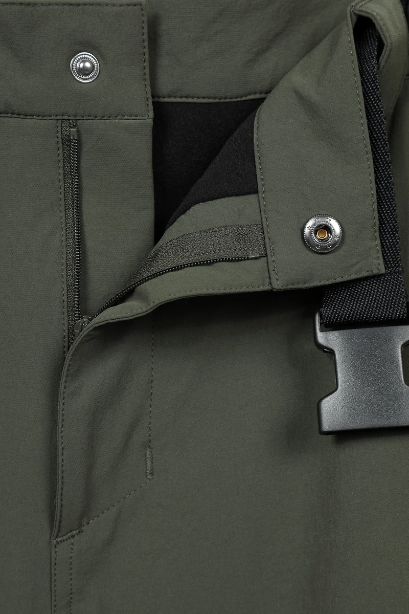 Winter Forest Fleece Lined Trouser Short