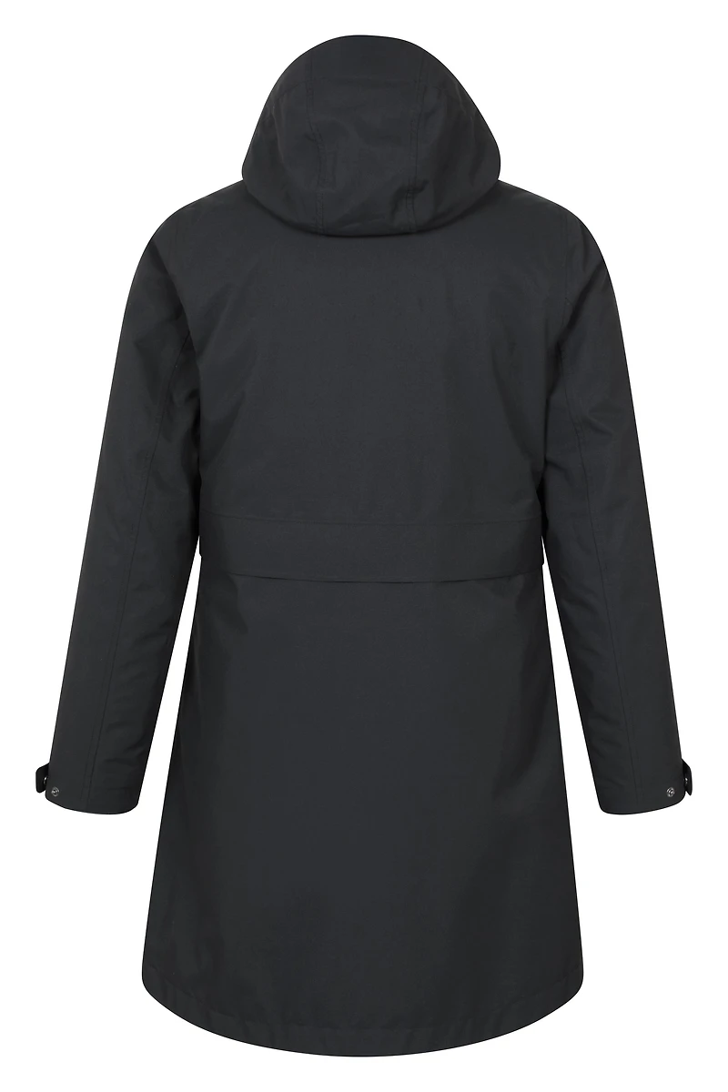 Luna Womens 3 1 Long Waterproof Jacket