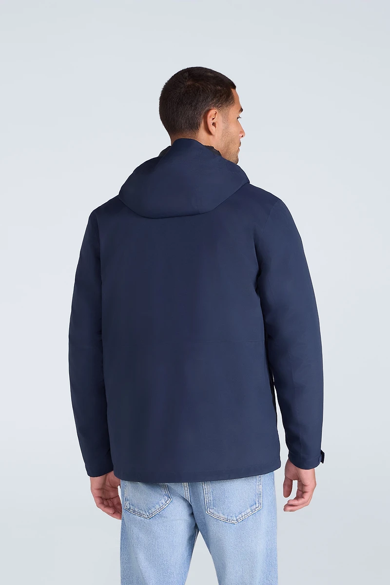 Rudy Mens Waterproof 3 1 Padded Jacket
