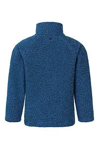 Ash Kids Melanged Full Zip Fleece