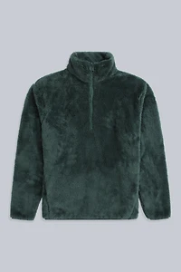 Teddy Mens Half Zip Fleece