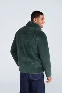 Teddy Mens Half Zip Fleece