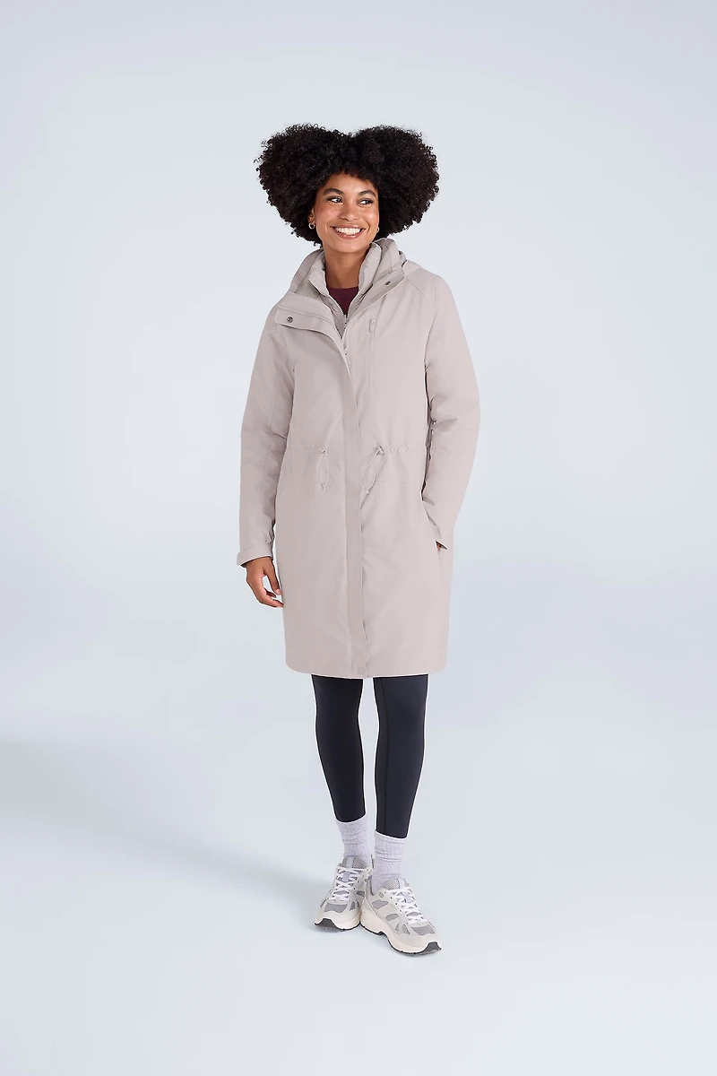 Evie Womens Waterproof 3 1 Padded Jacket