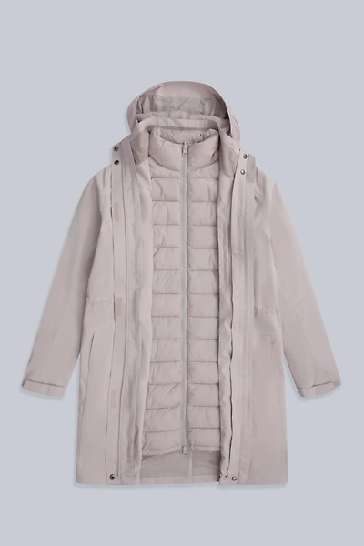 Evie Womens Waterproof 3 1 Padded Jacket