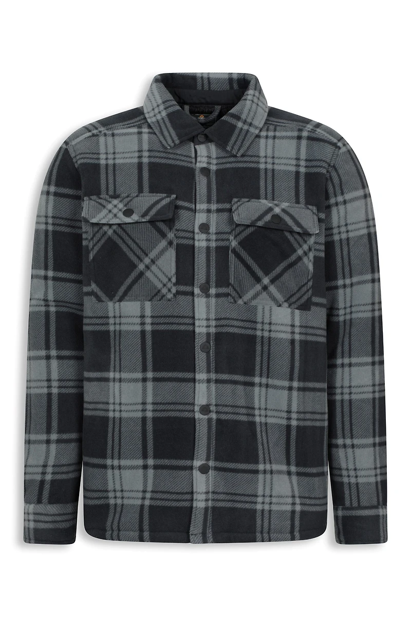 EMS Ozark Mens Fleece Borg Lined Overshirt