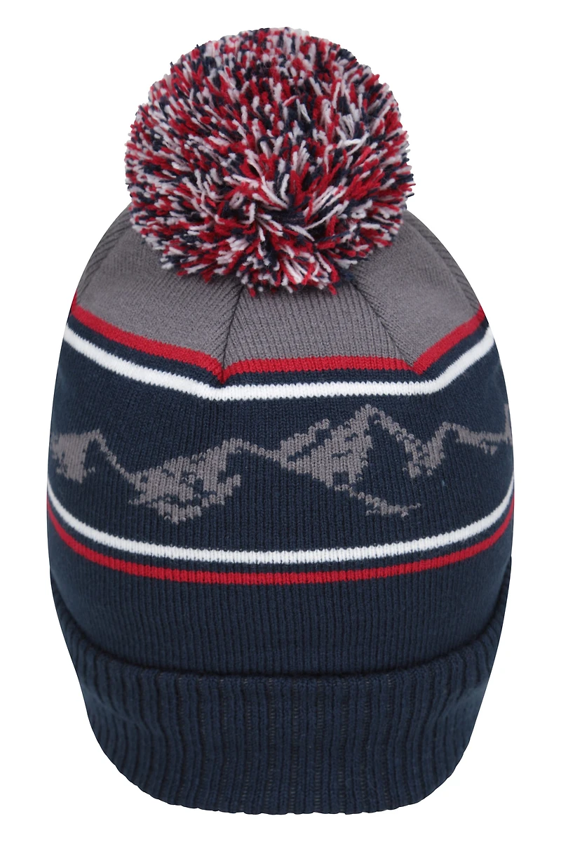 Regional Niagara Fur Lined Pom Beanie