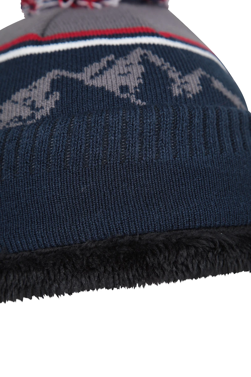 Regional Niagara Fur Lined Pom Beanie
