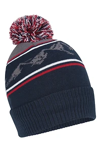 Fur Lined Pom Beanie