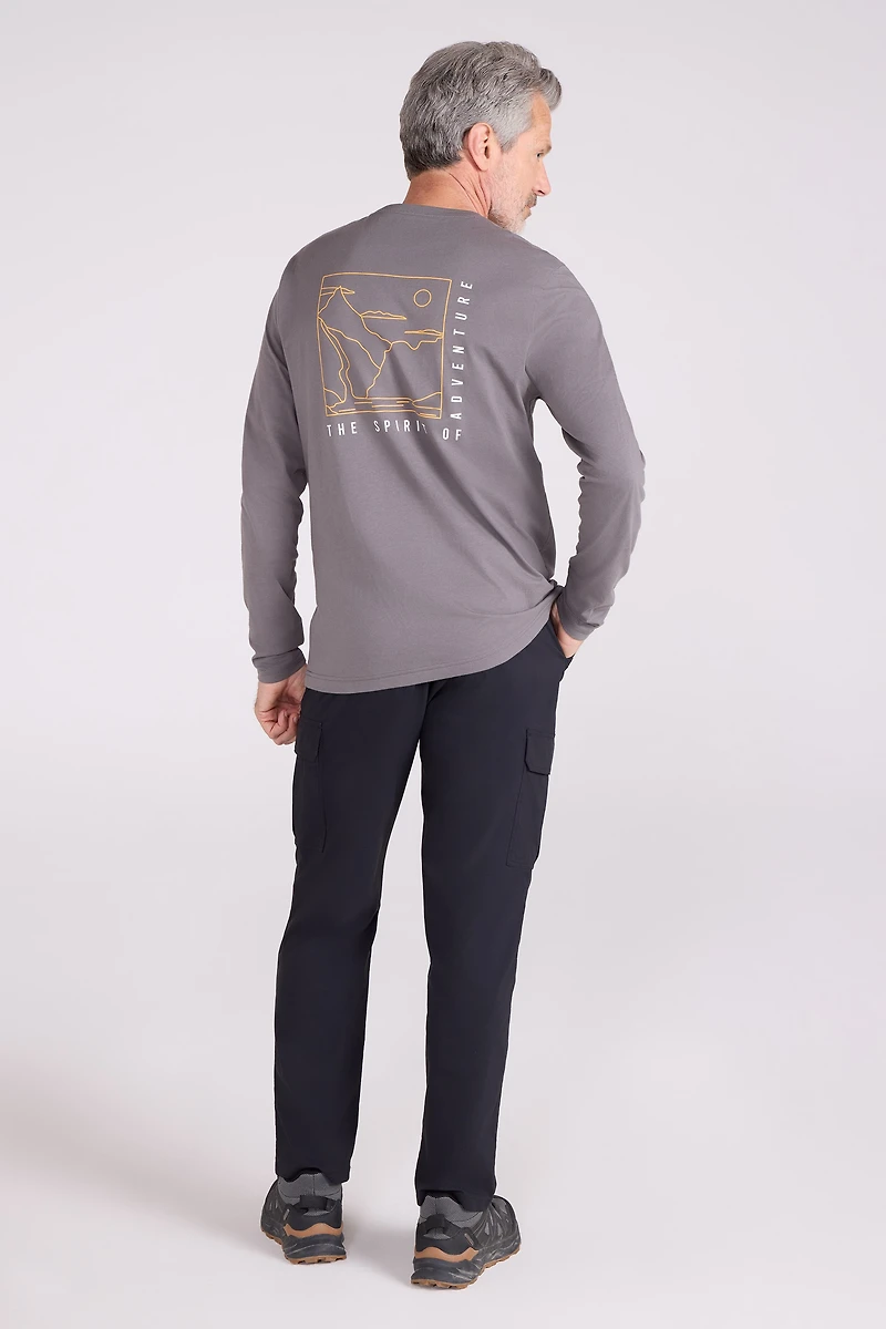 Spirit Of Adventure Graphic Long Sleeve T-Shirt