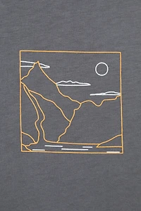 Spirit Of Adventure Graphic Long Sleeve T-Shirt