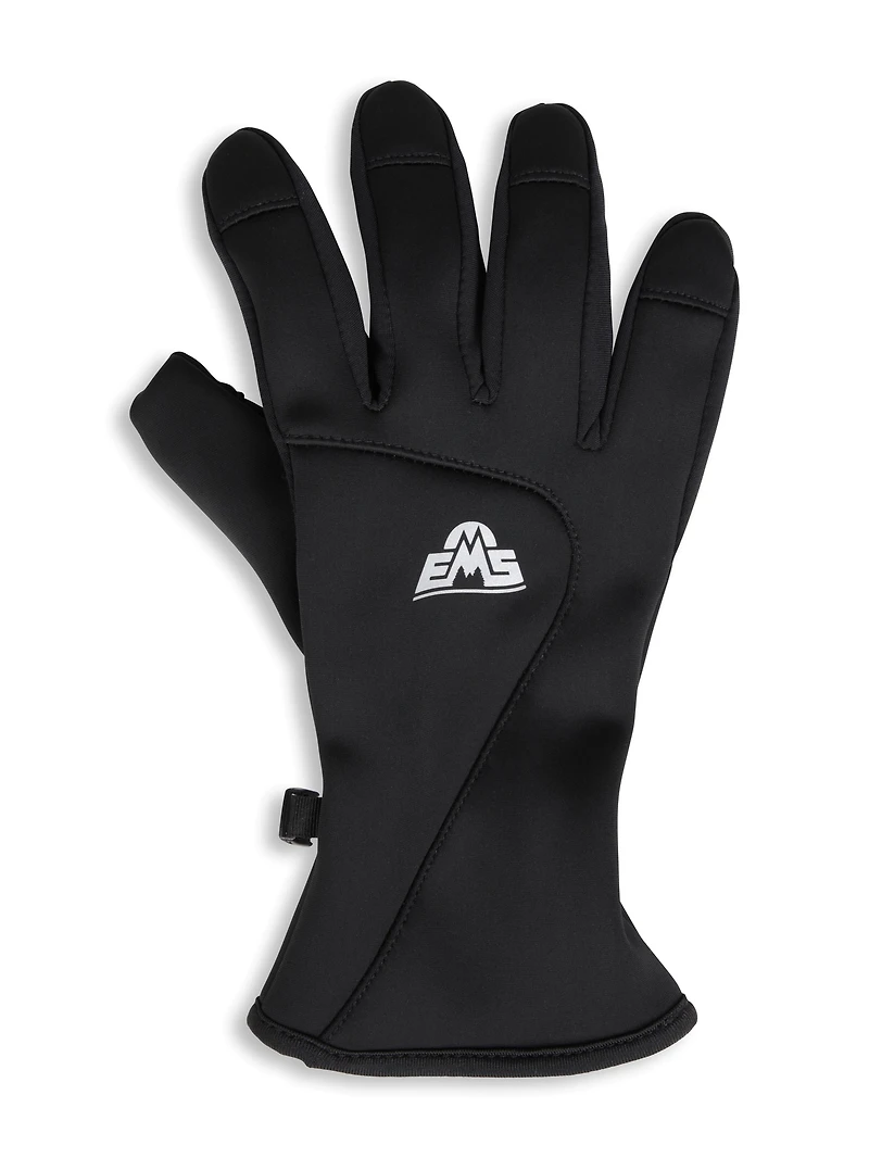 EMS Trekker Mens Softshell Waterproof Gloves