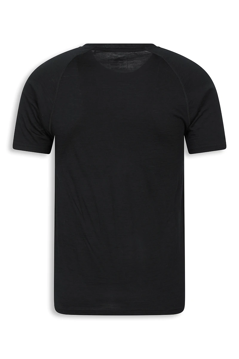 EMS Quest Mens Printed Thermal Short Sleeve Top