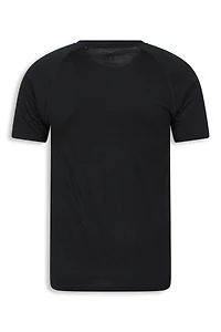 EMS Quest Mens Printed Thermal Short Sleeve Top