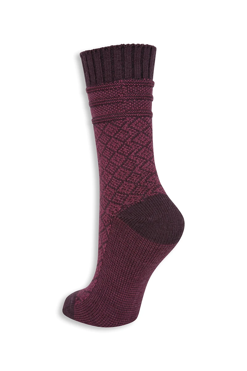 EMS Spot Merino Womens Everyday Crew Sock