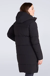 Manta Borg Lined Womens Long Padded Jacket