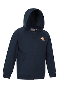 Walking Bear Kids Graphic Full Zip Hoodie