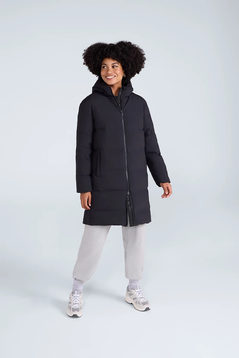 Cosi Cloud Womens Mid Length Down Coat