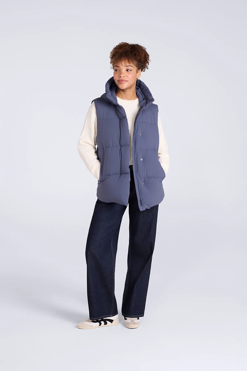 Oslo Padded Gilet With Hood