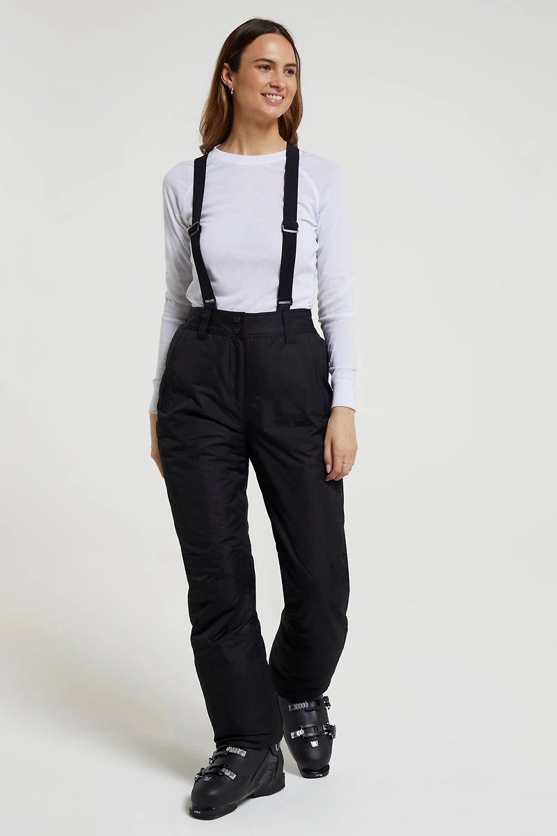 Moon Womens Slim Leg Ski Pants