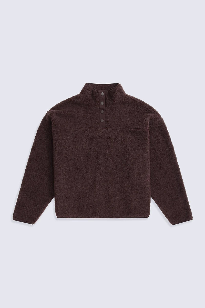 Billie Womens Boucle Popper Fleece