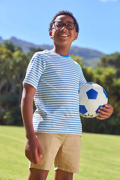 Striped Kids Short Sleeve Tee