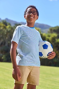 Striped Kids Short Sleeve Tee