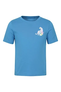 Floral Tiger Kids Short Sleeve Tee