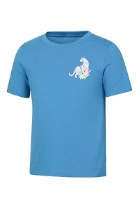 Floral Tiger Kids Short Sleeve Tee