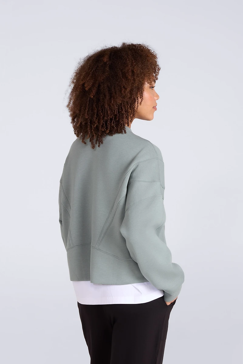 Active Womens Crop Sweatshirt