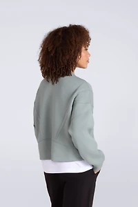 Active Womens Crop Sweatshirt