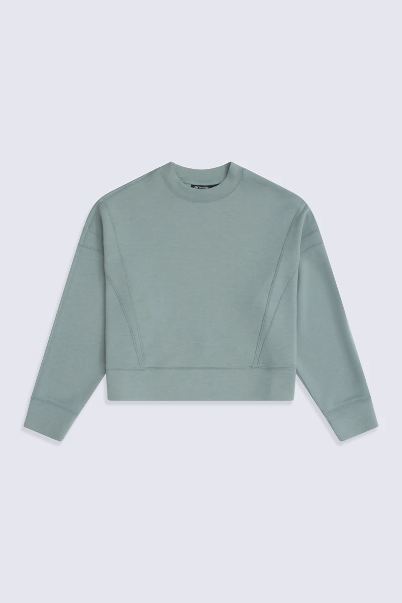 Active Womens Crop Sweatshirt