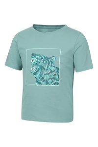 Glow The Dark Bear Kids Tee
