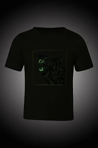 Glow The Dark Bear Kids Tee